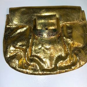 Juicy Couture gold clutch